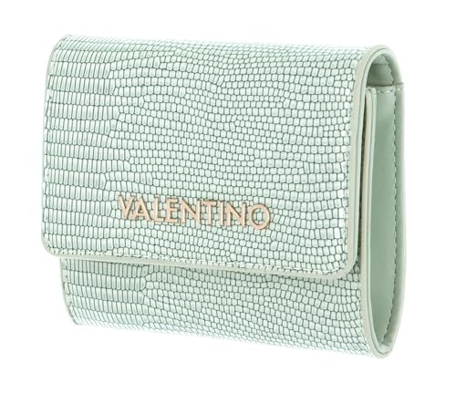 Valentino étui pour carte de crédit Nicum azzurro en cuir de prestige