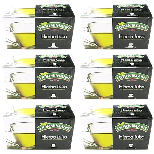 HORNIMANS HIERBA LUISA 25g - �z���j�}���X �C�F���o ���C�T �������O���X�n�[�u�e�B�[ - cha de capim limao - lemon grass tea (6pc)