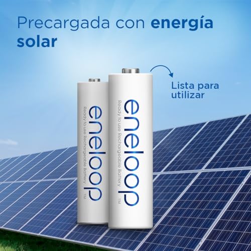 Pilas eneloop Ni-MH combo recargables AA Mignon y AAA Micro de 2000 mAh 7