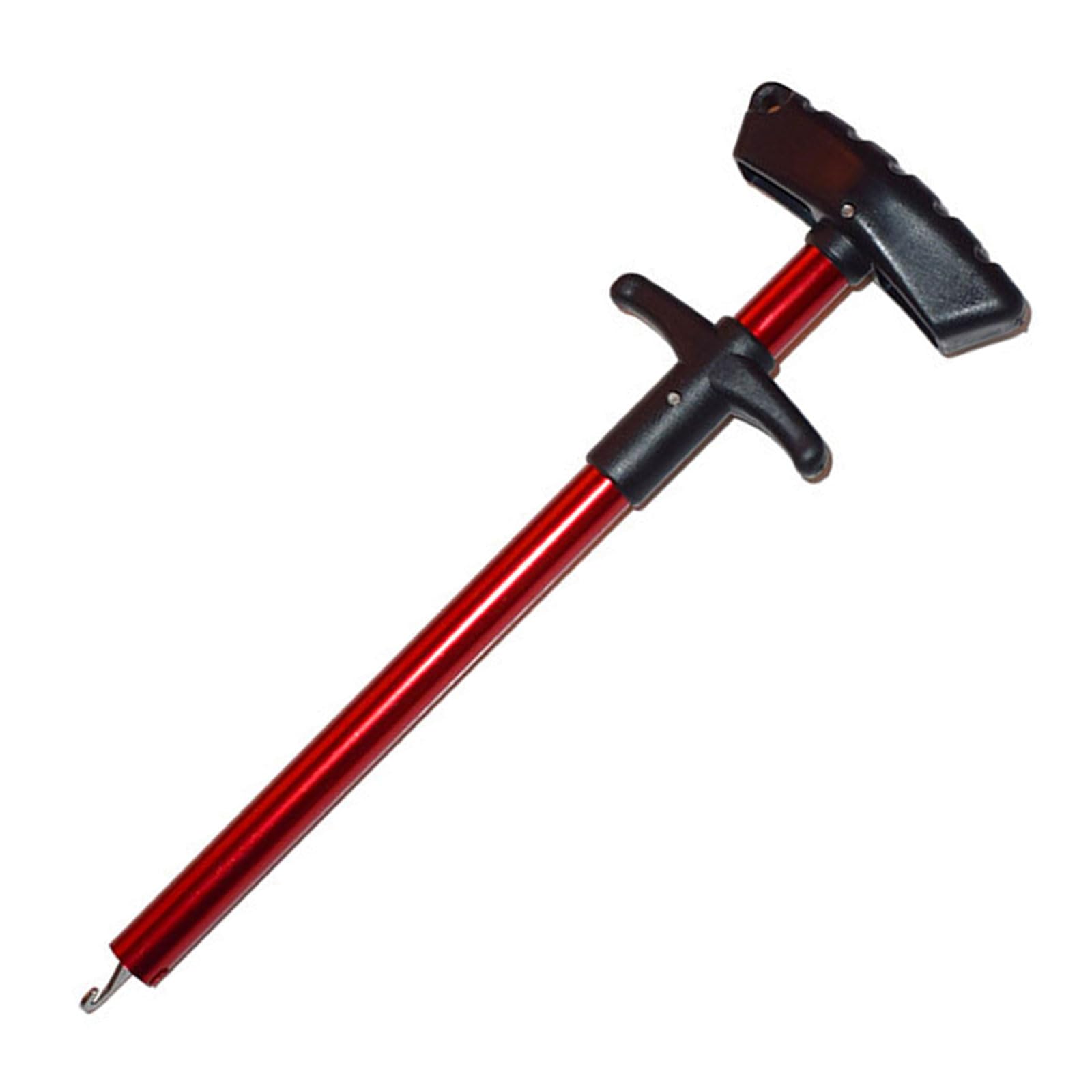 Newft Red Reliability Fish Hook Extractors Tool Aluminum Tube Fish Hook Removers For Various Fishing Environment Fishing Equipment Aluminum Detacher