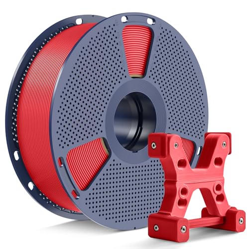 Image of PETG Filament 1.75mm, Ultra Tough, Heat Optimized, Odorless, 1kg(2.2lbs) SUNLU PETG 3D Printer Filament, Dimensional Accuracy + /- 0.02mm, Red