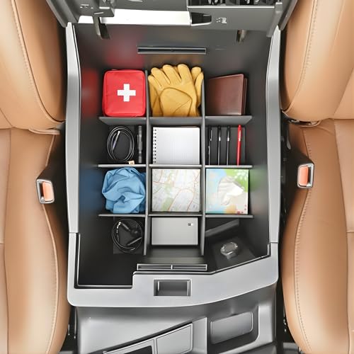 Image of Vehicle OCD - Center Console Organizer for Toyota Tundra (2007-2013) / Sequoia (2008-2022) - Made in USA - SLX111