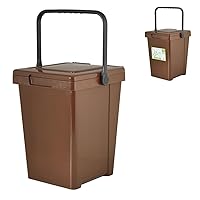 HOME Contenitore Umido Minmax+ Lt25 Marrone Pattumiere e immondizie