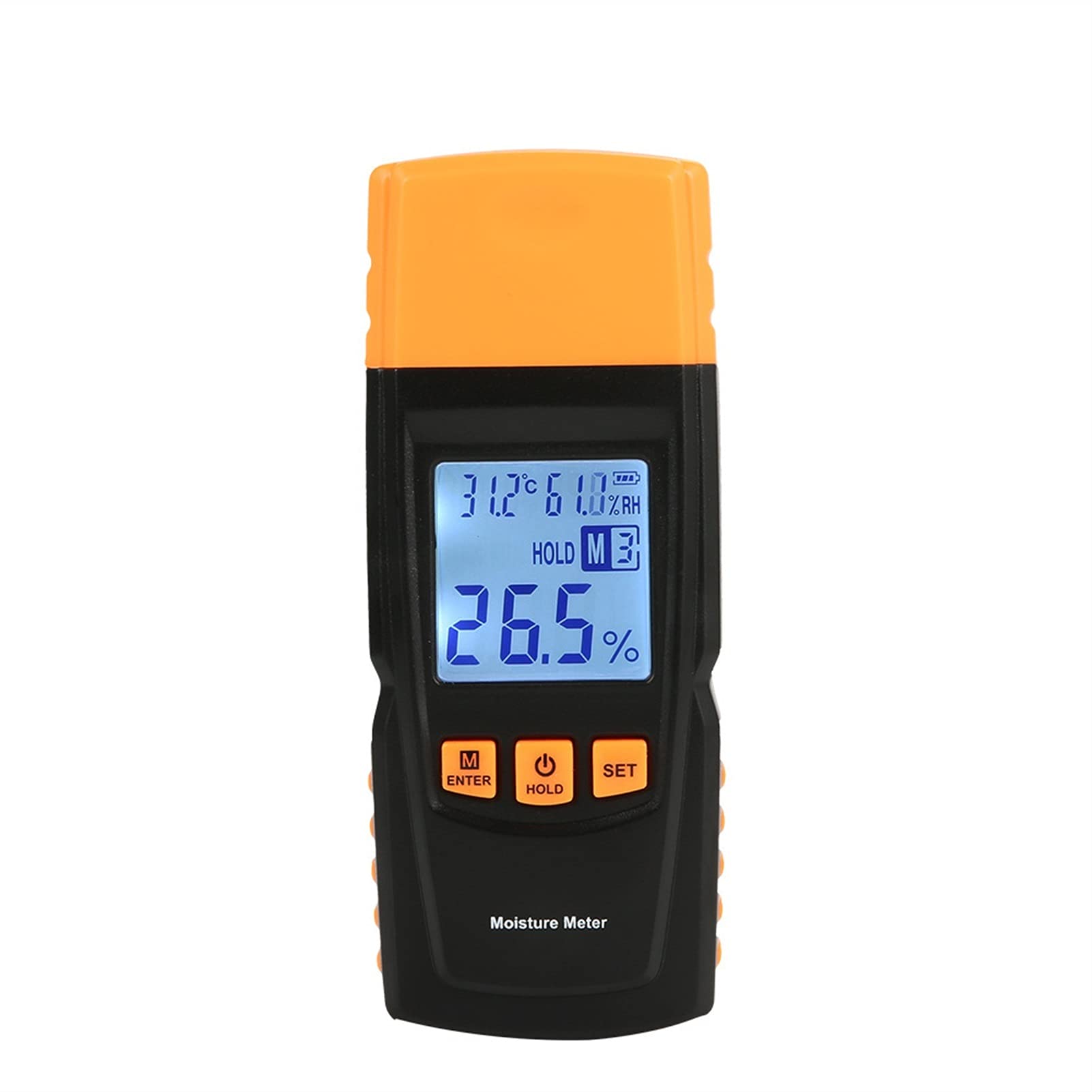 Igrometro Digitale Tester portatile del rivelatore rilevatore di umidità misuratore digitale