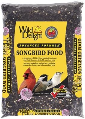 Wild Delight 377080 8 Lb Songbird Food