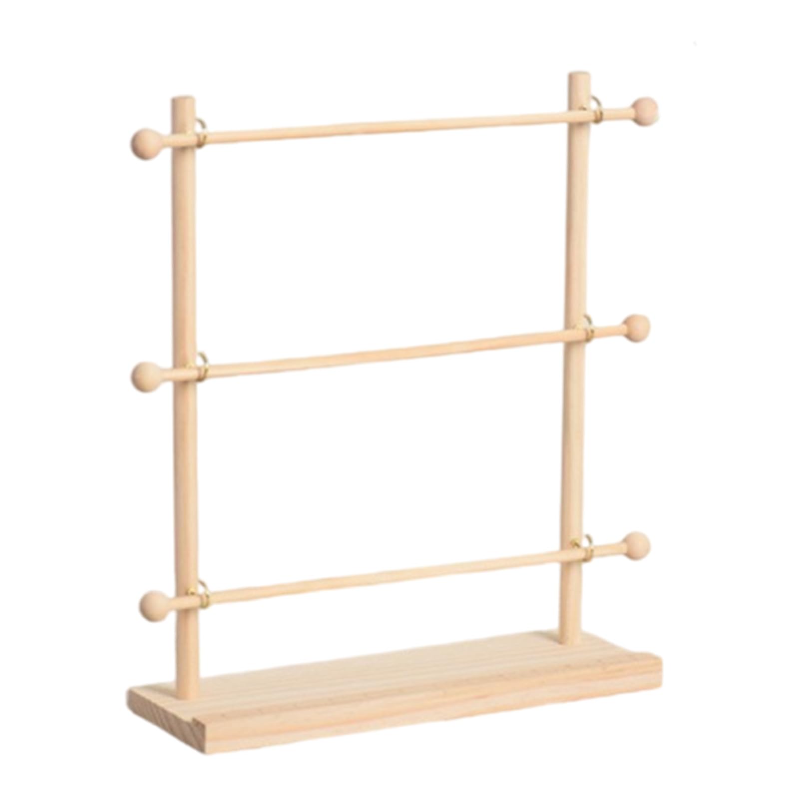 Nucelit Ribbon Storage Organizers Rack 3 Tiers Ribbon Holder Crochet Yarn Holder Rack Spool Organizers