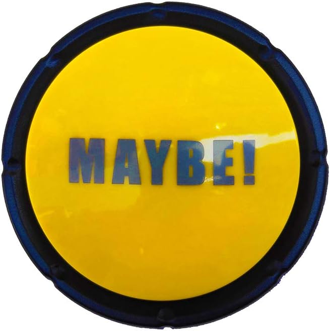 Joffreg Set of 4,The NO, YES, Sorry and Maybe Sound Buttons