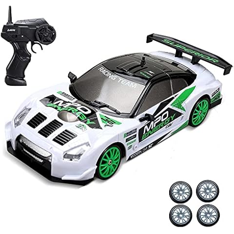 MUMUMI Mini RC Buggy 1：24 Scale Wireless High Speed Rc Car,2.4G Racing Drift Electric RC Vehicle,With Drift Tires + Racing Tires Rechargeable Battery, Kids And Adults Xmas Gift Cover