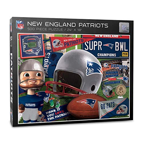 Image of YouTheFan NFL Retro Series Puzzle - 500 Pieces
