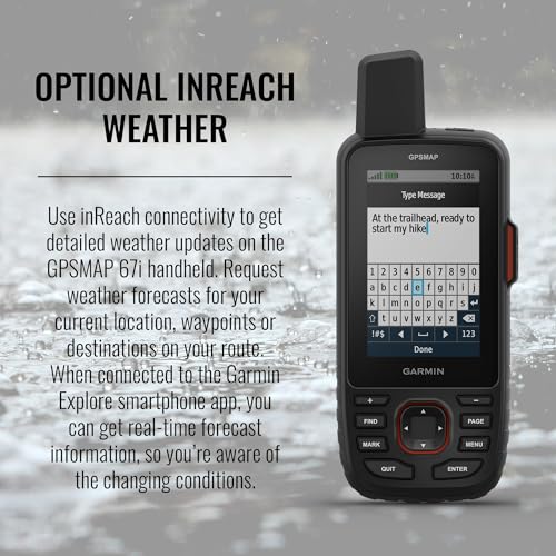 Garmin 010-02812-00_AG2 Gpsmap 67I Rugged Hiking Gps Premium Handheld Inreach Satellite Technology thumb #5
