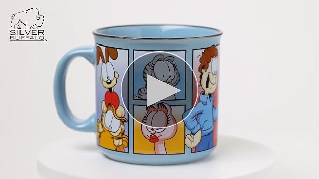 Amazon.com: Silver Buffalo Garfield Featuring Odie, Arlene, Nermal