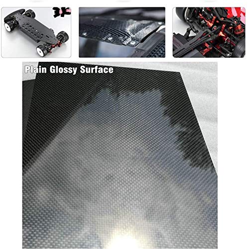 Carbon Fibre Plaat Vel 3mm x 200mm x 400mm (voor DIY Drone Frame Etc Dikte Pure Carbon Fiber Board (platbinding: helder) - Image 7