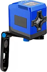 Nível a Laser Autonivelante 3D Profissional com Brilho Ajustável com Alarme de Desnível e Alta Precisão Ferramenta de Medição Laser 3D IP54 para Construção Civil