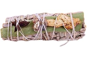 blkgrlmagick 4" Star Anise Ginger Root Copal Resin Smudge Stick