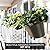 Beautiful Hanging Flower Pots for Outside Railing Or Fence - Stylish Set of 3 Outdoor Planters For Any Balcony, Porch or Deck - Window Planter Boxes Are Perfect to Grow Fresh Herbs & Flowers at Home