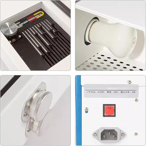 Colorímetro automático – Instrumento de medición de color con aumento de 1,9 x y cubeta de 10 mm para probar cerveza, pintura, tinte, textil y aceites comestibles