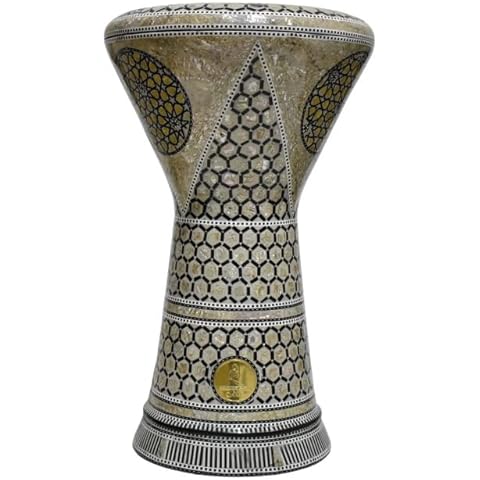 New Gawharet El Fan Drum Darbuka tabla doumbek 18.5/19 inch inlaid mother of pearl Egyptian musical instrument Cover