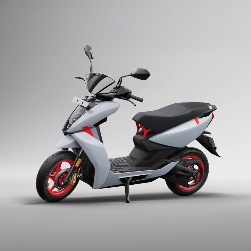 Image of ATHER 450 X 126 KM IDC Range with Ather Stack Pro in Lunar Grey - Ex-Showroom