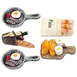 Aimants adhésifs 3d pour aliments : fabriqués en [matériau manquant], ces accessoires autocollants pour réfrigérateur sont créatifs et représentent des aliments simulés