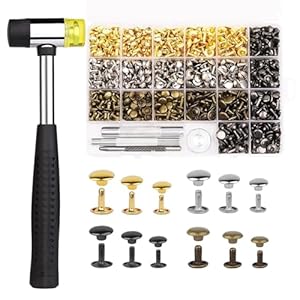 Fhkpsqkcn 480x Metall Doppelkappen Nieten Set