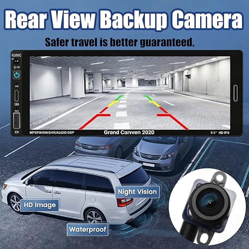 Image of OE P /N#56054157AA Rear View Backup Reverse Parking Camera /Rear View Camera | Compatible with Dodge Grand Caravan 11-20 Chrysler Town & Country 11-16 Ram C /V 12 & 15 okostyo Park Assist Camera - Rear New