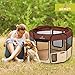 Zampa Dog Playpen Pop Up Portable Playpen for Dogs and Cat, Foldable | Indoor/Outdoor Pen & Travel Pet Carrier + Carrying Case