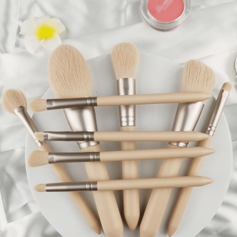 Pinceaux de maquillage à poudre de cheveux doux pour estomper l'ombre à paupières