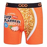 Odd Sox, Top Ramen Chicken, Men's Boxer Briefs, Funny Novelty Underwear, XX Large