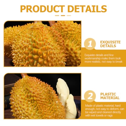 Durian en plastique jaune durable contre la décomposition végétale