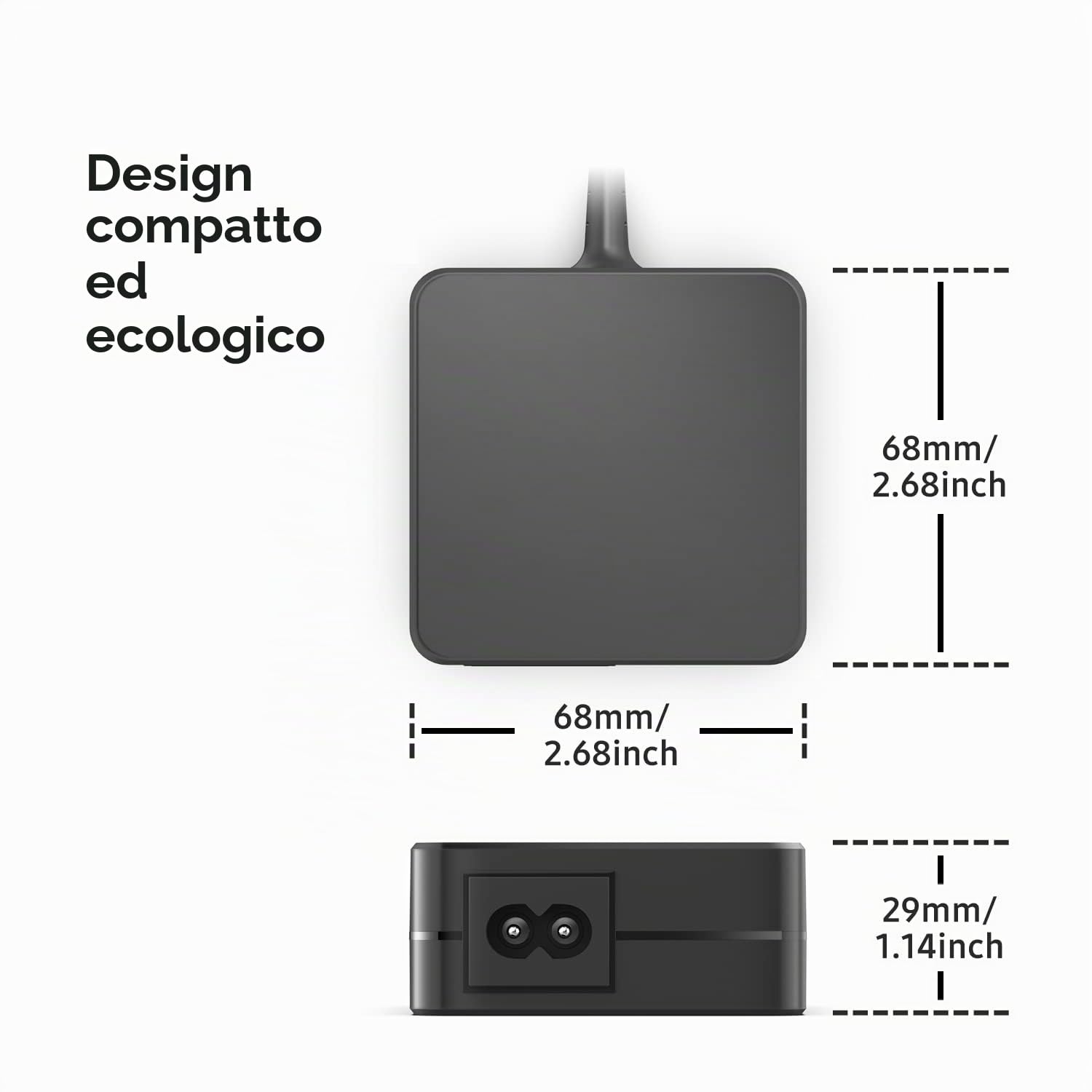 TAIFU 65W USB C Caricabatterie per Drone DJI Neo, Mini 4K, Mavic 3 Classic, Pro, Cine, Air 3, Avata, Mini 2 SE, Goggles 2 Alimentatore