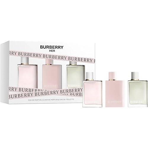 𝗕𝗨𝗥𝗕𝗘𝗥𝗥𝗬 HER Eau de Parfum+Elixir De Parfum+London Dream EDP 5mL/0.16oz SET