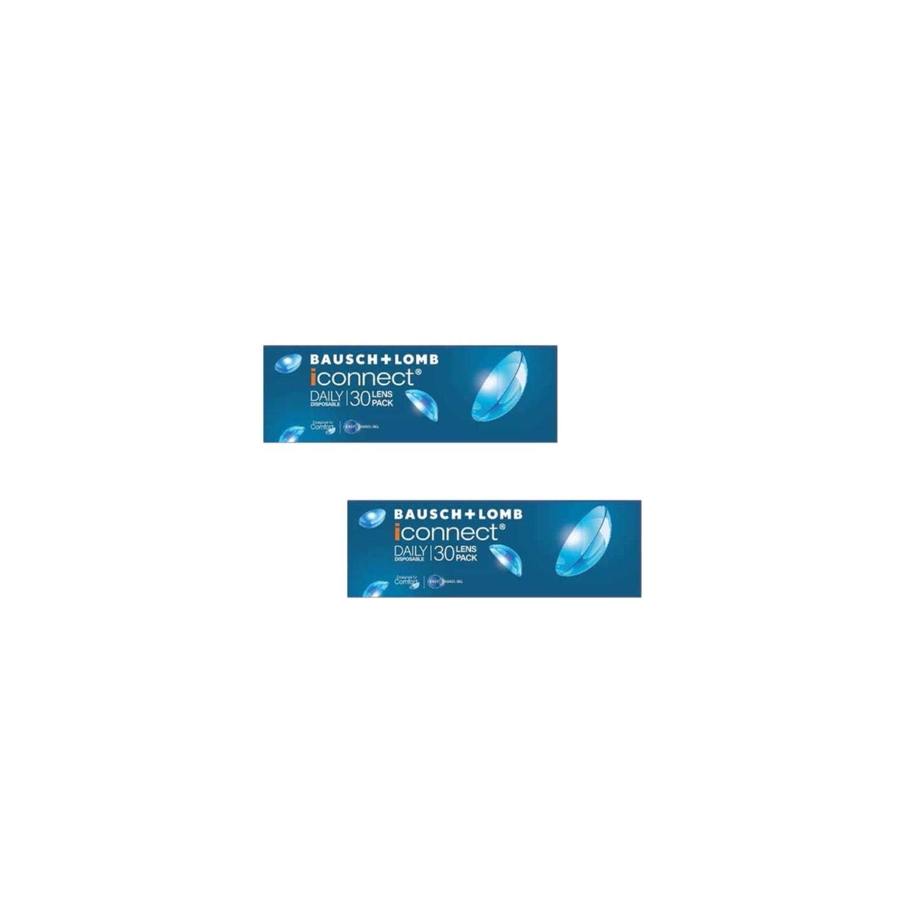 Bausch + Lomb IConnect Daily Disposable Lens - 60 Lens (30 Lens * 2 Pack) (-8.50) (B08YX4C76D) Amazon Price History, Amazon Price Tracker