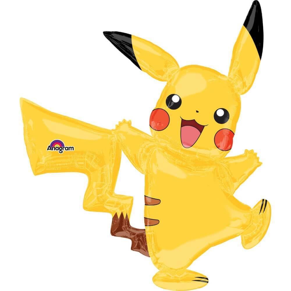 Anagram International 57" POKEMON PIKACHU AWK, Multi