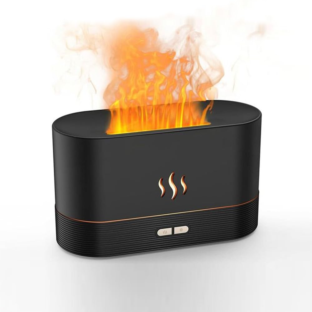 Rosemoore 180ml Humdifier| Flame Aromatherapy Diffuser | Electric Diffuser for Home Fragrance| Automatic Shut Off| 7 Changing Lights| Multifunctional | in-Built Protection (Black) (B0DF5LK94M) Amazon Price History, Amazon Price Tracker