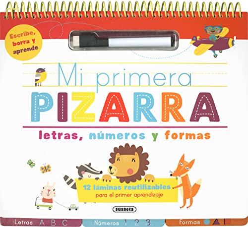 Mi primera pizarra de letras, números y formas (Mi primera pizarra para escribir) ⭐