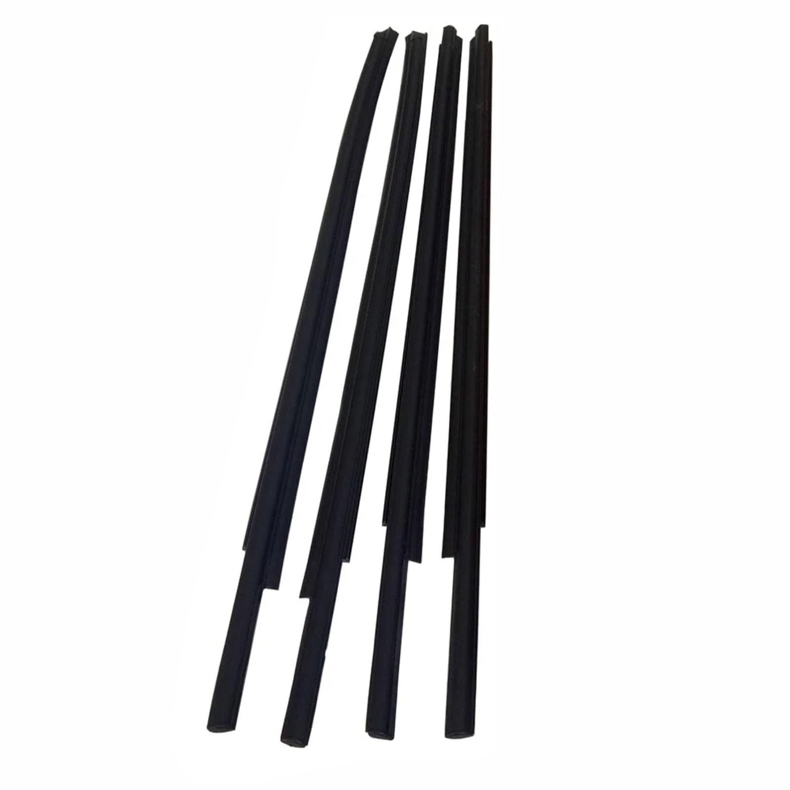Wtixcrq One Color Auto Window Seal Trim Car Window Seals Compatible With Toyota For Tundra Crewmax 2007-2018 Outer Weatherstrip Sealing Belt Moulding Trim Replacement