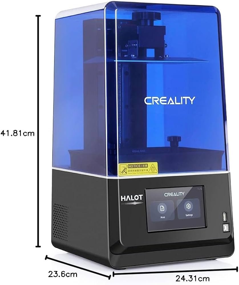 creality HALOT ONE 光造形 3Dプリンター おまけ付き Amazon | Creality Halot-one Plus 3dプリンター 光造形 印刷サイズ