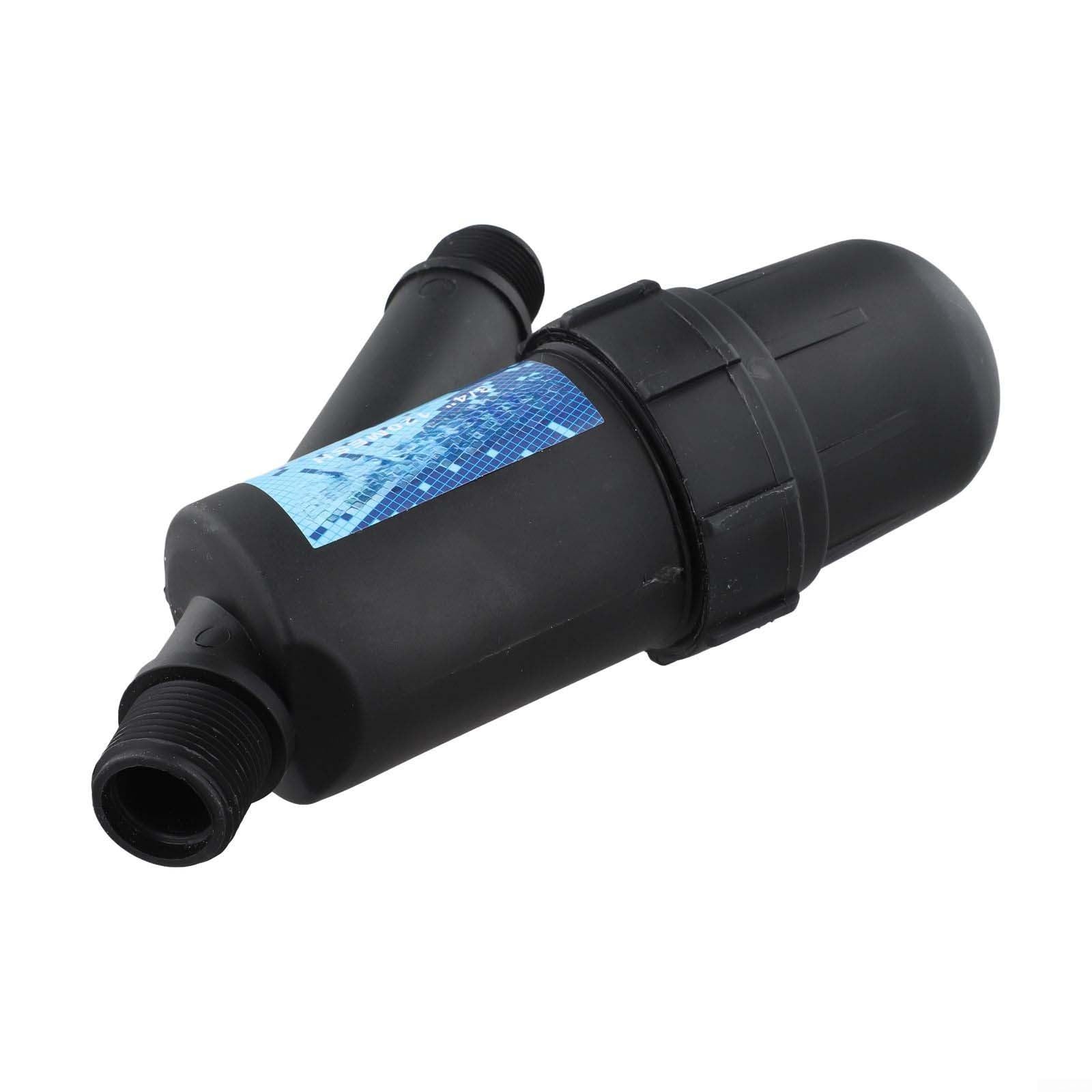 Drip Irrigation Pressure Regulator and Filter Kit with 3/4 Inch Connector,25 PSI Backflow Preventer for Spigot Sprinkler Manifold