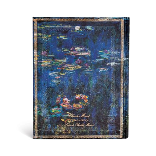 Monet (Water Lilies), Letter to Morisot Ultra Unlined Hardcover Journal, 144pg, 120GSM by Paperblanks (Embellished Manuscripts Collection) - Image 2