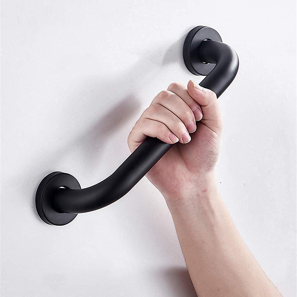 Barra de apoyo de seguridad, barra de apoyo de seguridad de acero inoxidable, barras de apoyo antideslizantes para inodoro de baño, pasamanos de asistencia para bañera para niños y ancianos/55 cm ( )