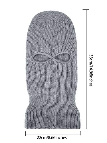 Full Face Cover Knitted Balaclava Face Mask Winter Ski Mask For Winter Adult Supplies #TOP2