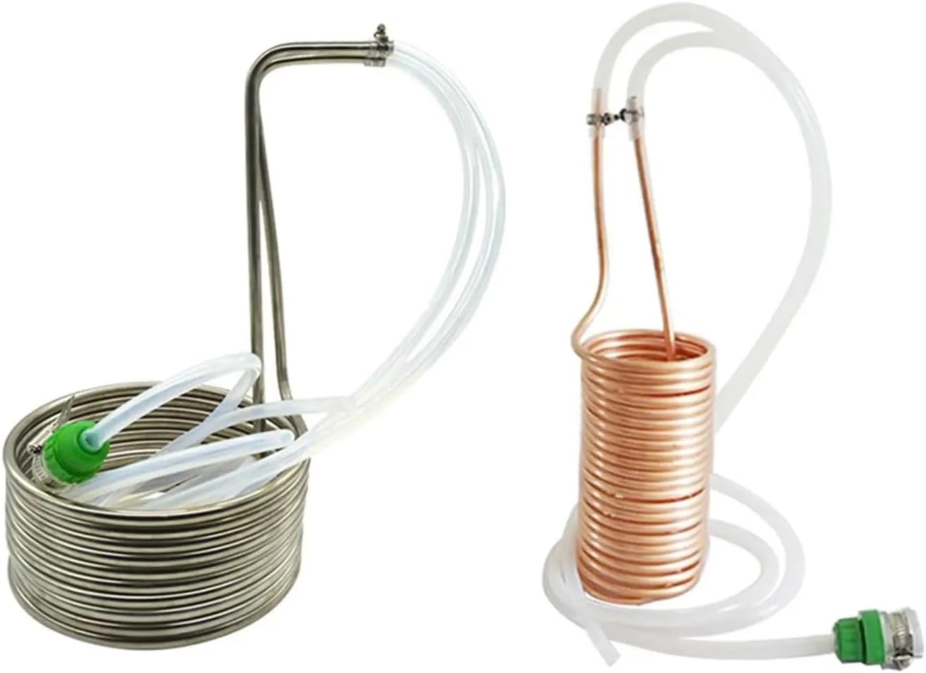 Wort Chiller Coil Stainless Steel Pipe Kitchen Supplies Restaurant Home Brewing Accessory Hotel Stainless Steel Multiple Applications(Copper)