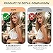AIDOWU Bra Pads Push Up Double Sided Sticky Bra Inserts, Instant Push Up Anti Slip Invisible Shaping Bra Pad for Bikini (Large)