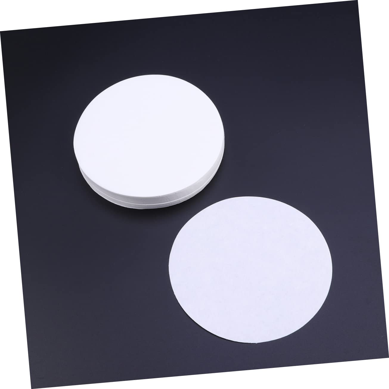 MUCKLILY 15cm Diameter Discs Filter Paper 200pcs Qualitative Paper for Experiment