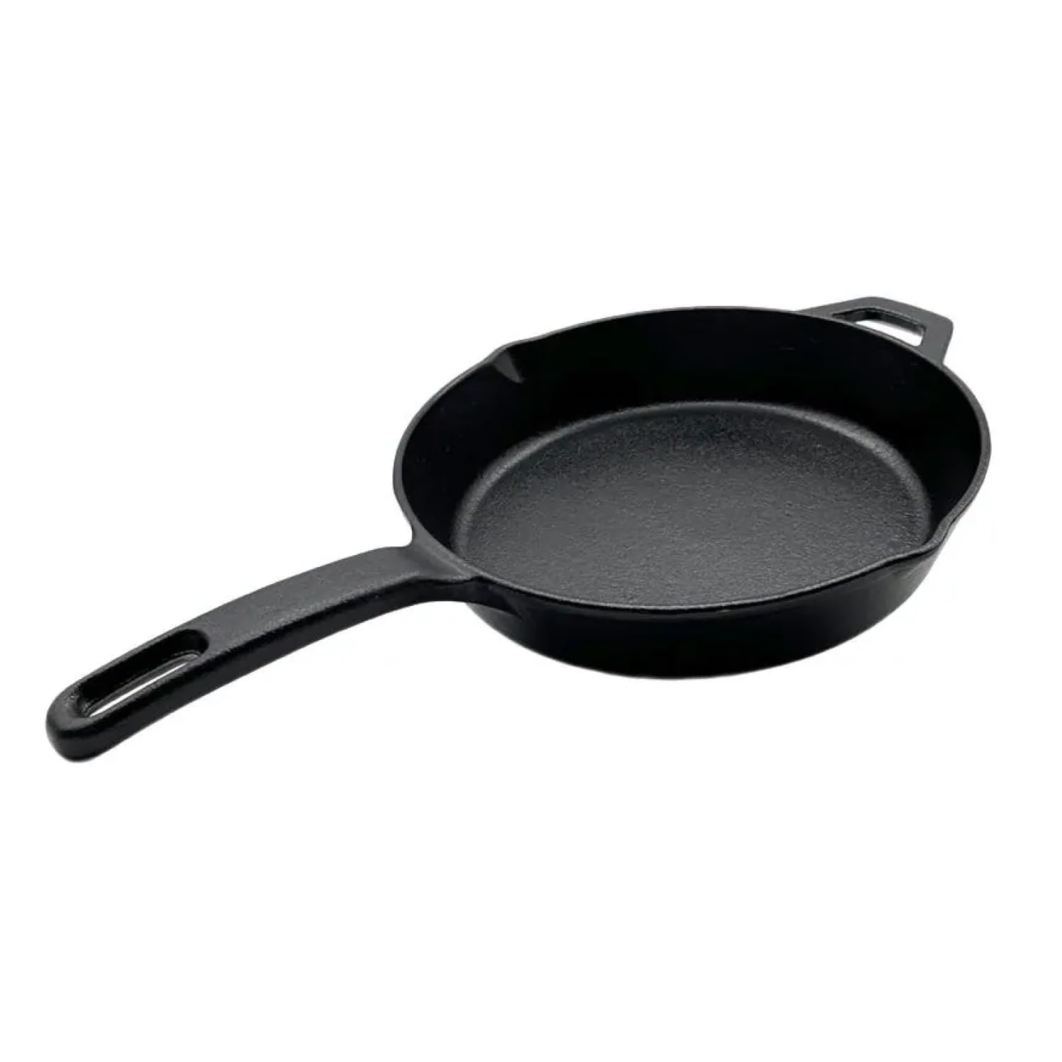 Nexgrill 10" Pre-Seasoned Cast Iron Skillet, Heavy-Duty Round Frying Pan for Grilling, Searing, and Outdoor Cooking, Grill Pan Excellent Heat Retention, BBQ & Camping Cookware – 630-0009