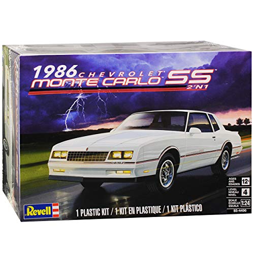 Chevrolet Monte Carlo SS 1977-1988 Bausatz Kit 1/24 Revell Monogram Modell Auto mit individiuellem Wunschkennzeichen