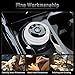 PIFOOG Bling Explorer Accessories for Ford 2023 2022 2021 2020 Gear Shift Knob Cover Decal Crystal PRND Switch Knobs Sticker Car Interior Decoration Trim Silver 1PC