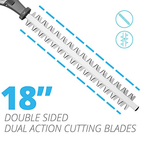 image for Redback Swift 40V Cordless Long Reach Pole Hedge Trimmer 6 Position Ad