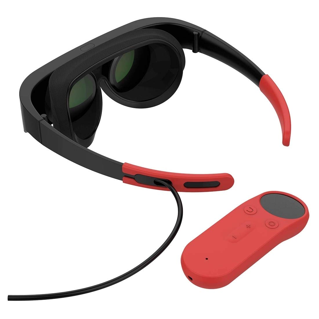 ZYGX WWHH Foot Protective Cover Handle Shell Replacement Parts for Huawei VR Glasses TTYHH (Color : Red)