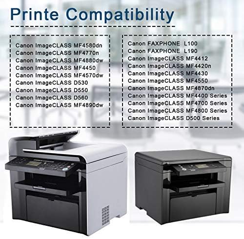 Amazon.com: Cartucho de tóner negro 128 compatible para impresoras Canon  ImageCLASS MF4580dn MF4770n MF4880dw MF4450 D530 D560 MF4412 MF4420n  MF4870dn. : Productos de Oficina
